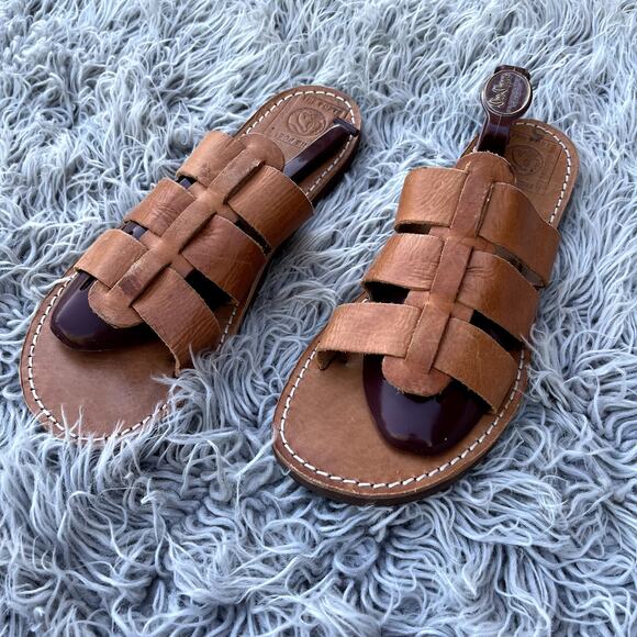 Melissinos Art The Poet Caesar Hand Made Leather Sandals Athens Greece Handmade - Picture 3 of 10